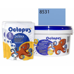 ЭПОКСИДНАЯ ЗАТИРКА OCTOPUS ZATIRKA 2-КОМП. ЦВЕТ СИНИЙ 8531 2,5 КГ (8531-2)