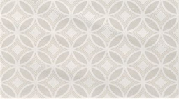 Фото плитки ATLAS CONCORDE GRATIA BIANCO CERCHI 25Х45 из коллекции ATLAS CONCORDE GRATIA 