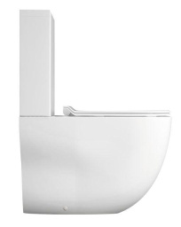 УНИТАЗ-КОМПАКТ AXA WILD, БЕЛЫЙ МАТОВЫЙ (3001512+3005112)