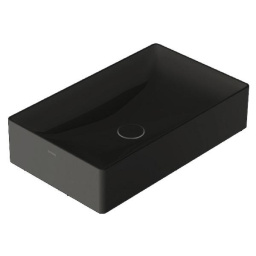 КЕРАМИЧЕСКАЯ РАКОВИНА 61*37 СМ GLOBO T-EDGE, ЧЕРНЫЙ МАТОВЫЙ (B6R63AR)