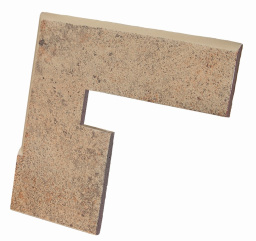 Фото плитки GRESMANC VOLCANO ZANQUÍN RECTO LISO TAMBORA IZDO 153972 27X28,8 из коллекции GRESMANC VOLCANO 