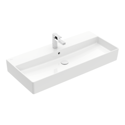 РАКОВИНА ПОДВЕСНАЯ 100Х47 VILLEROY&BOCH MEMENTO 2.0, WHITE ALPIN (4A221G01)