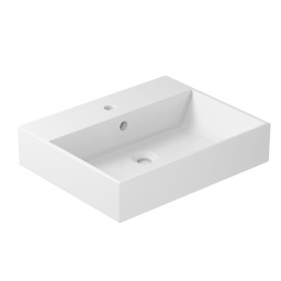 РАКОВИНА 60Х48 СМ GALASSIA PLUS DESIGN, БЕЛЫЙ (6102)