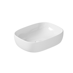 РАКОВИНА 50Х38 СМ GALASSIA DREAM, БЕЛЫЙ (7301)