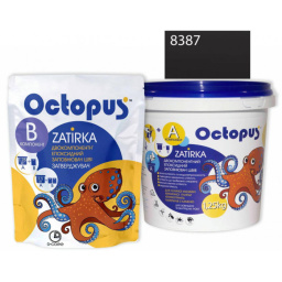 ЭПОКСИДНАЯ ЗАТИРКА OCTOPUS ZATIRKA 2-КОМП. ЦВЕТ СЕРО-ТЕПЛЫЙ 8387 1,25 КГ (8387-1)