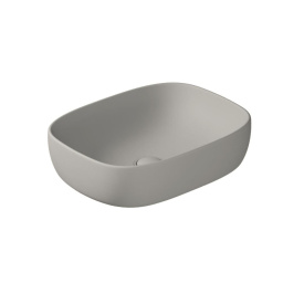 РАКОВИНА 50Х38 СМ GALASSIA DREAM, СЕРЫЙ МАТОВЫЙ (7301GM)