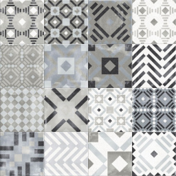 Фото плитки ABK PLAY LABYRINTH MIX GREY PF60003367 20X20X0,85 из коллекции ABK PLAY 