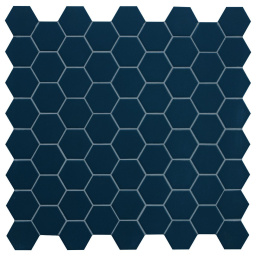 Фото плитки TERRATINTA MAGICA HEXA DEEP NAVY MOS. MATT 316X316 из коллекции TERRATINTA MAGICA HEXA 