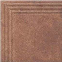 Фото плитки CERRAD COTTAGE CHILI УГЛОВАЯ СТУПЕНЬ 30X30 из коллекции CERRAD LOFT BRICK 