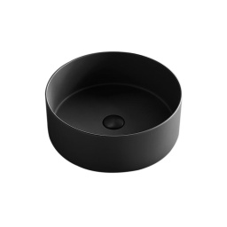 РАКОВИНА НАКЛАДНАЯ 45 СМ NIC DESIGN OVVIO, ЧЕРНЫЙ ГЛЯНЦЕВЫЙ (001 449.008)