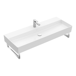 РАКОВИНА ПОДВЕСНАЯ 120Х47 VILLEROY&BOCH MEMENTO 2.0, WHITE ALPIN (4A22C201)