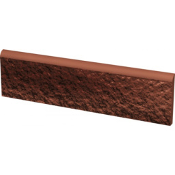 Фото плитки PARADYZ CLOUD ROSA DURO CLOUD ROSA COKOL DURO 8.1X30 из коллекции PARADYZ KLINKIER CLOUD ROSA 