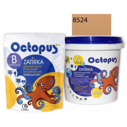 ЭПОКСИДНАЯ ЗАТИРКА OCTOPUS ZATIRKA 2-КОМП. ЦВЕТ КОРИЧНЕВО-РЫЖИЙ 8524 1,25 КГ (8524-1)