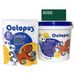 ЭПОКСИДНАЯ ЗАТИРКА OCTOPUS ZATIRKA 2-КОМП. ЦВЕТ ЗЕЛЕНО-МЯТНЫЙ 8088 1,25 КГ (8088-1)