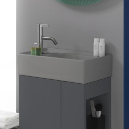 КЕРАМИЧЕСКАЯ РАКОВИНА 46 СМ LAUFEN KARTELL, СЕРЫЙ МАТОВЫЙ (H8153357591111)