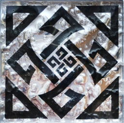 Фото плитки KOTTO TAKO GTР 73012 GOTHIC MIRROR S1 7,3X7,3X0,8 из коллекции KOTTO TAKO 