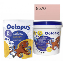 ЭПОКСИДНАЯ ЗАТИРКА OCTOPUS ZATIRKA 2-КОМП. ЦВЕТ КРАСНЫЙ 8570 1,25 КГ (8570-1)