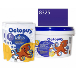 ЭПОКСИДНАЯ ЗАТИРКА OCTOPUS ZATIRKA 2-КОМП. ЦВЕТ 8325 ФИОЛЕТОВО-ФИАЛКОВЫЙ 2,5 КГ (8325-2)