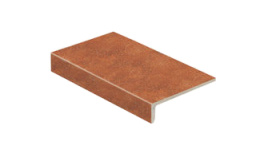 Фото плитки STROEHER ROCCIA LOFT ROSSO 4816.841 СТУПЕНЬ 17.5X24 из коллекции STROEHER ROCCIA 