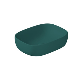 РАКОВИНА 50Х38 СМ GALASSIA DREAM, БИРЮЗА МАТОВАЯ (7301PE)