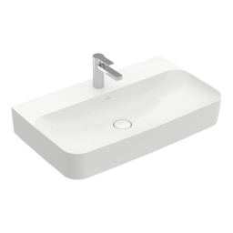 РАКОВИНА ПОДВЕСНАЯ 80Х47 VILLEROY&BOCH FINION, WHITE ALPIN (416884R1)