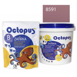 ЭПОКСИДНАЯ ЗАТИРКА OCTOPUS ZATIRKA 2-КОМП. ЦВЕТ ФИОЛЕТОВО-КОРИЧНЕВЫЙ 8591 1,25 КГ (8591-1)