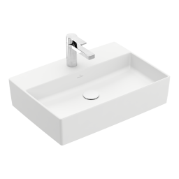 РАКОВИНА НАКЛАДНАЯ 60Х42 VILLEROY&BOCH MEMENTO 2.0, STONE WHITE (4A0761RW)