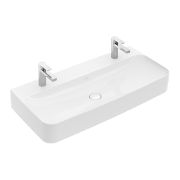 РАКОВИНА ПОДВЕСНАЯ 100Х47 VILLEROY&BOCH FINION, WHITE ALPIN (4168A1R1)