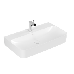РАКОВИНА НАКЛАДНАЯ 80Х47 VILLEROY&BOCH FINION, STONE WHITE (41688LRW)