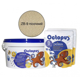 ЭПОКСИДНАЯ ЗАТИРКА OCTOPUS ZATIRKA 2-КОМП. ЦВЕТ ПЕСОЧНЫЙ 2,5 КГ (8621-2)