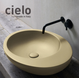 КЕРАМИЧЕСКАЯ РАКОВИНА 60 СМ CIELO LE GIARE, ПЕСОЧНЫЙ (LGLA60-CN)