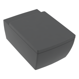 ПОДВЕСНОЙ БЕЗОБОДКОВЫЙ УНИТАЗ VILLEROY&BOCH MEMENTO 2.0, GRAPHITE (4633R0I4)