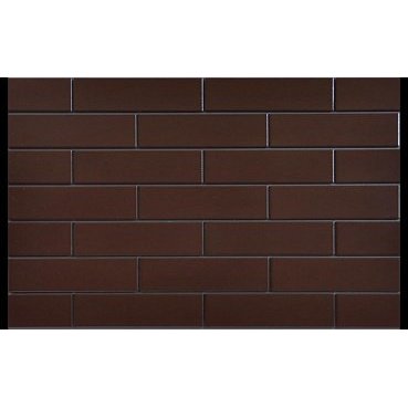 Фото плитки CERRAD KLINKER GLAZED BROWN 6.5X24.5 из коллекции CERRAD GLAZED 