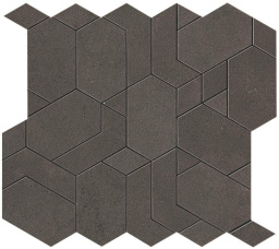 Фото плитки ATLAS CONCORDE BOOST PRO TOBACCO MOSAICO SHAPES MATTE 31X33,5 из коллекции ATLAS CONCORDE BOOST PRO 