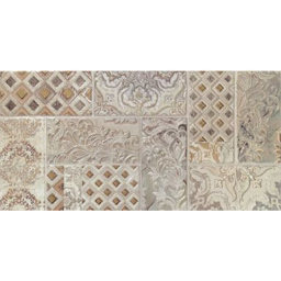 Фото плитки PORCELANITE DOS 4201 TABACO DECOR ANKARA P196 40X80 из коллекции PORCELANITE DOS 4201 