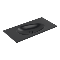 РАКОВИНА ВСТРАИВАЕМАЯ 100Х50 VILLEROY&BOCH ANTAO, PURE BLACK (4A76A3R7)