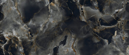 Фото плитки TAGINA ONICE REALE NERO LUC RET 108512 120x280 из коллекции TAGINA ONICE REALE 