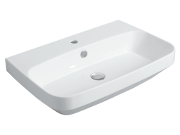 КЕРАМИЧЕСКАЯ РАКОВИНА 80 СМ SIMAS BADEN BADEN, GLOSSY WHITE (BB 12)