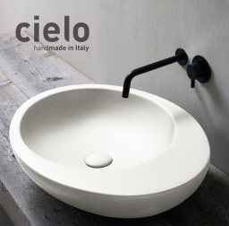 КЕРАМИЧЕСКАЯ РАКОВИНА 60 СМ CIELO LE GIARE, МОЛОЧНЫЙ (LGLA60-TL)