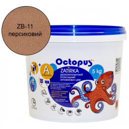ЭПОКСИДНАЯ ЗАТИРКА OCTOPUS ZATIRKA 2-КОМП. ЦВЕТ ПЕРСИКОВЫЙ 5 КГ (8223-5)