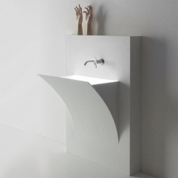 РАКОВИНА ВСТРАИВАЕМАЯ В СТЕНУ ANTONIO LUPI STRAPPO, БЕЛЫЙ (STRAPPO BIANCO)