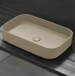 РАКОВИНА НАКЛАДНАЯ 60 СМ CIELO SHUI COMFORT, БЕЖЕВЫЙ (SHCOLAR60-LN)