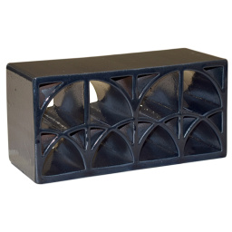 Фото плитки TERRATINTA SARTORIA SPLIT LOOP BLUE VELVET GLOSSY SASPLO06G 12Х23,8 из коллекции TERRATINTA SARTORIA 