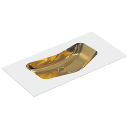 КЕРАМИЧЕСКАЯ РАКОВИНА 100Х50 СМ CATALANO EDITION, ORO-BIANCO (1100EDBO)