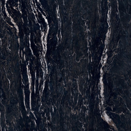 Фото плитки ABK SENSI GEMS TITANIUM BLACK SOFT RETT 120X280X0,6 из коллекции ABK SENSI GEMS 