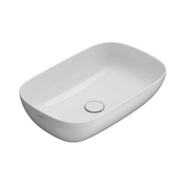 КЕРАМИЧЕСКАЯ РАКОВИНА 60*38 СМ GLOBO T-EDGE, БЕЛЫЙ МАТОВЫЙ (B6R60BO)