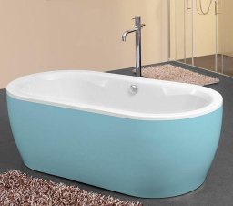 ВАННА АКРИЛОВАЯ KOLPA SAN SIRIS-FS 178X88 СМ WHITE-BLUE (3838987 596370)