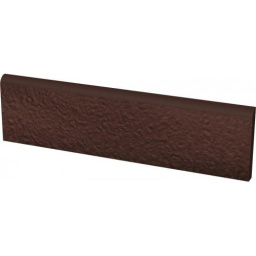 Фото плитки PARADYZ NATURAL BROWN ЦОКОЛЬ DURO 8,1X30X0,85 из коллекции PARADYZ NATURAL BROWN 