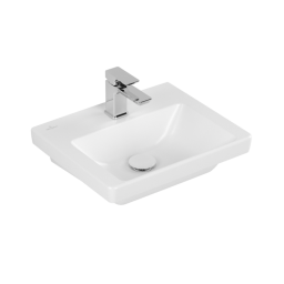РАКОВИНА 45Х37 VILLEROY&BOCH SUBWAY 3.0, STONE WHITE (4370FLRW)