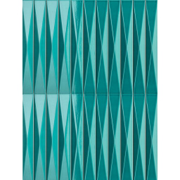 Фото плитки TERRATINTA SARTORIA PULSE PRISM SEAFOAM SAPUP0531G 4Х31,5 из коллекции TERRATINTA SARTORIA 